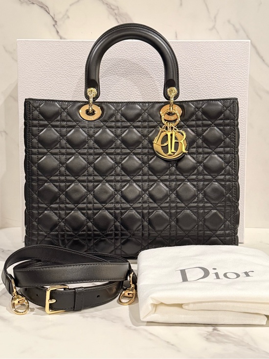 Dior Handbags - Lady Dior Large Bag